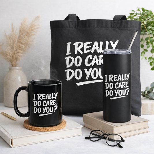 I Really Do Care, Do You? The Story Behind Our New Social Justice Merch Inspired by a 2018 Cultural Moment