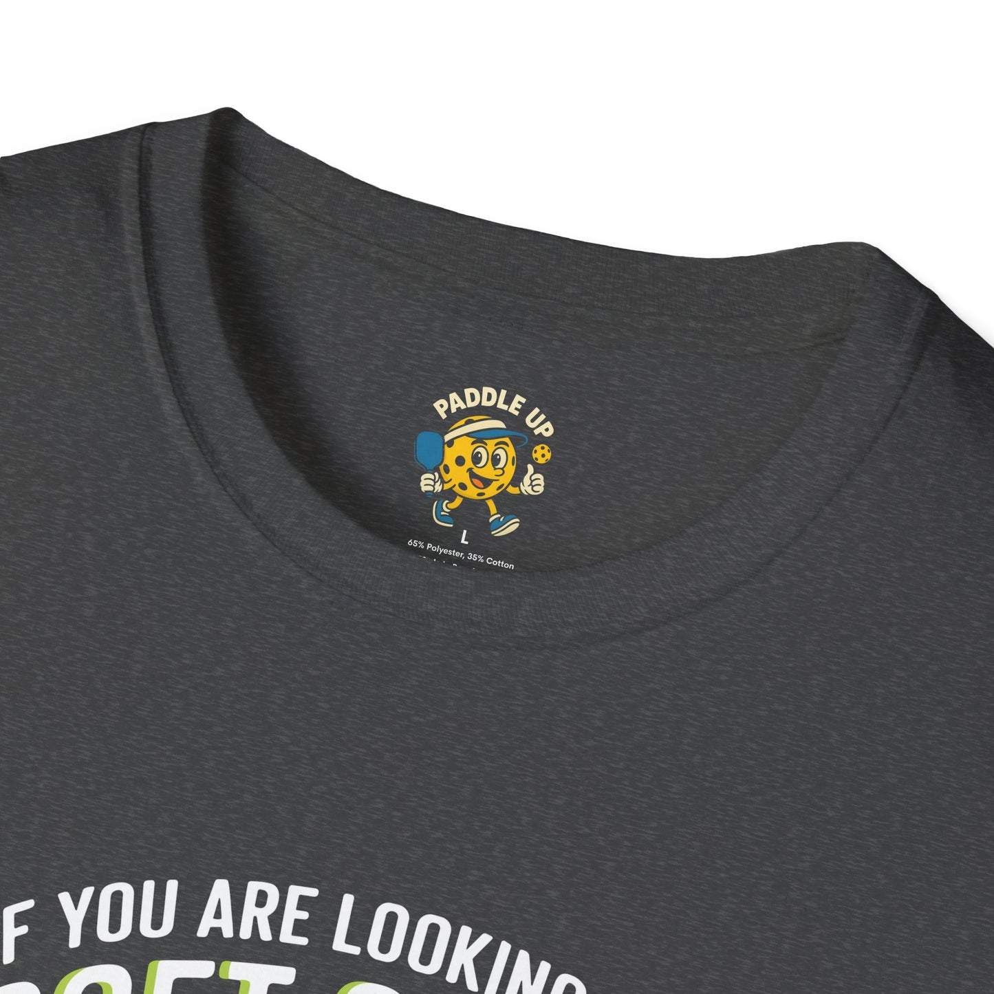 Funny Pickleball Softstyle T-Shirt, Humorous Tee for Foodies, Perfect Gift for Him or Ice Cream Lovers, Graphic Shirt, Summer Fun Apparel