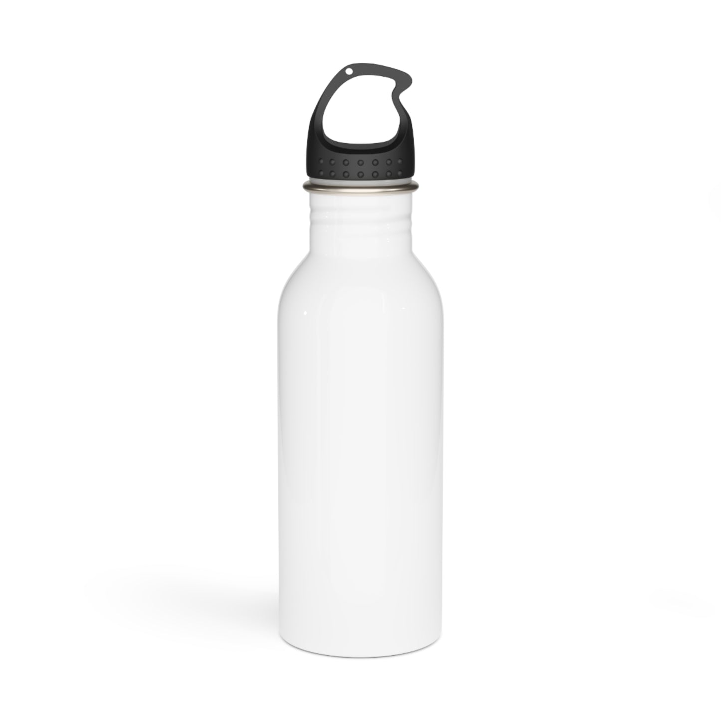 Stainless Steel Water Bottle, Turtle Holding A Pickleball Paddle - Slow and Steady wins the rally, Eco-Friendly Water Bottle, Reusable