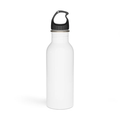 Stainless Steel Water Bottle, Turtle Holding A Pickleball Paddle - Slow and Steady wins the rally, Eco-Friendly Water Bottle, Reusable